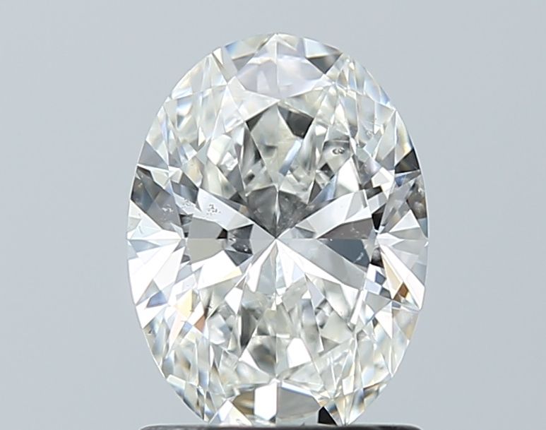 Diamond Natural 1,21Ct H-SI2 Oval - GIA7552030121