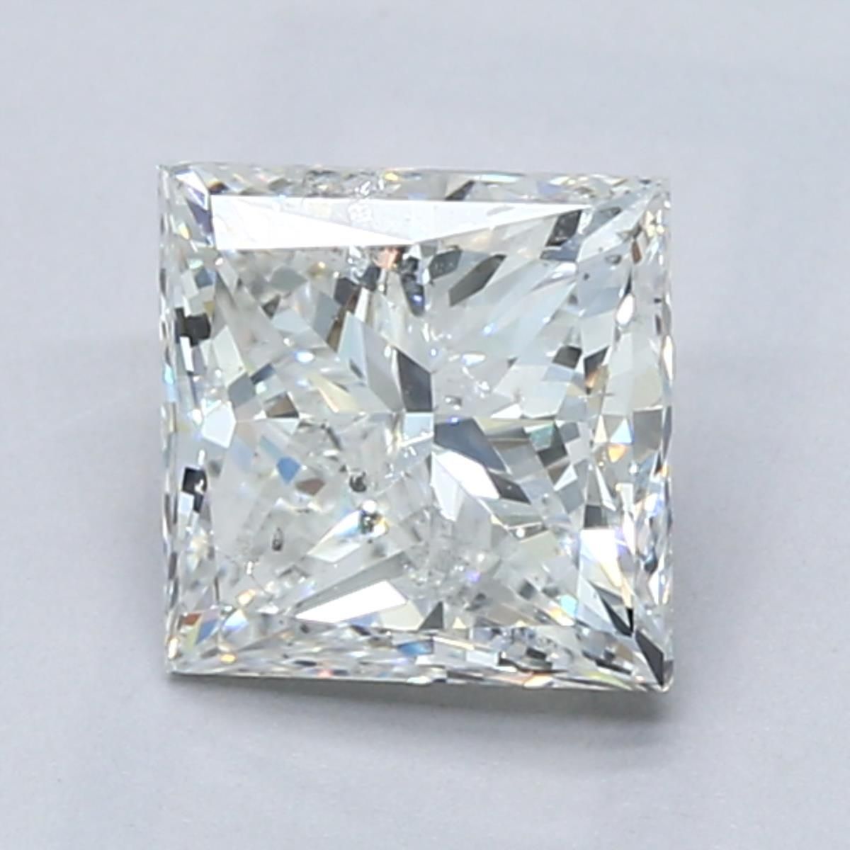 Diamond Natural 1,7Ct H-SI2 Princess - GIA6455480699