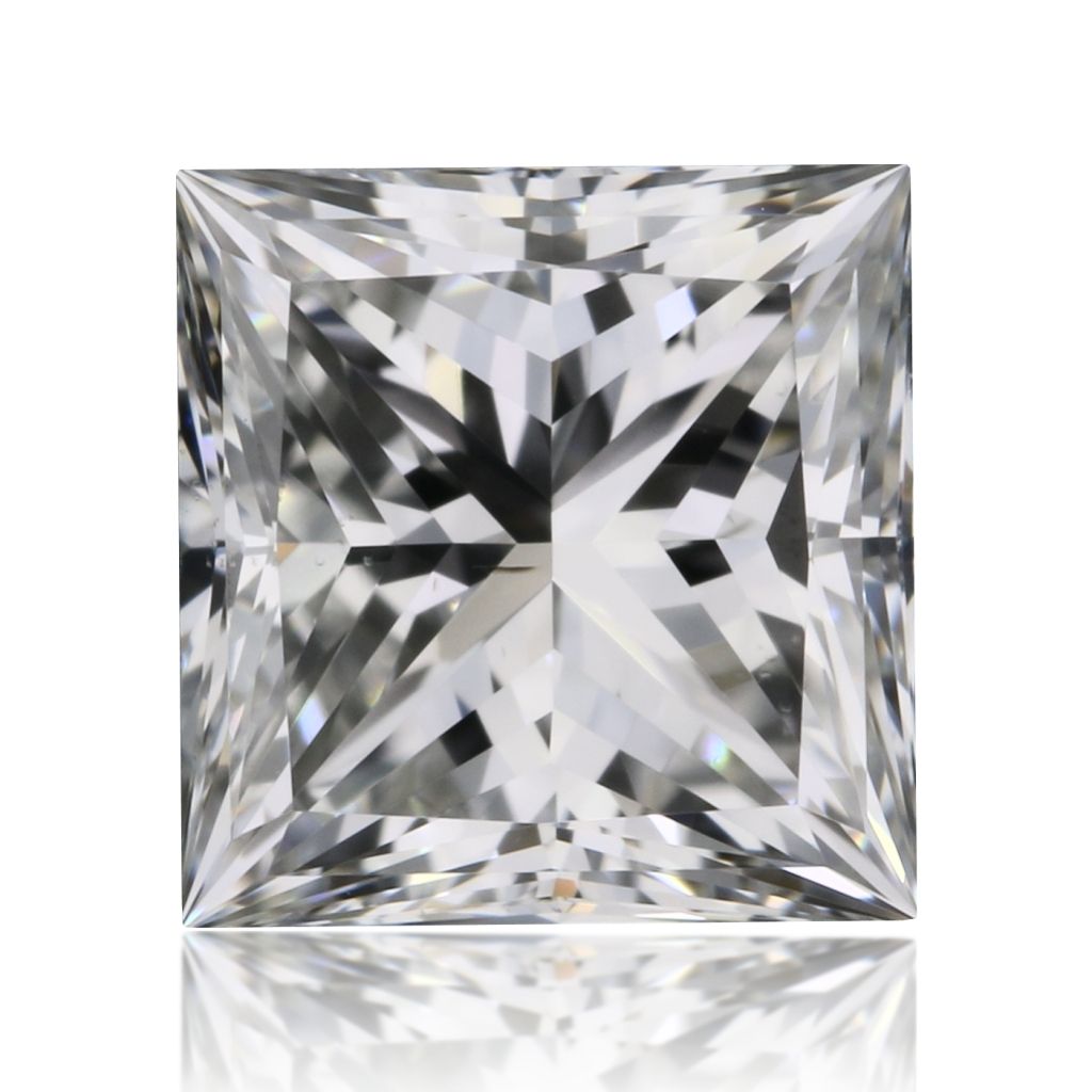 Diamond Natural 0,71Ct F-SI1 Princess - GIA2538939800