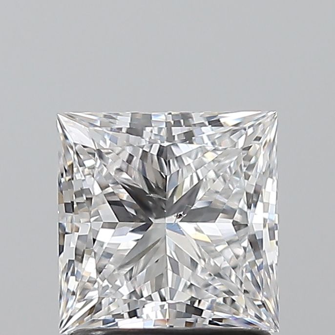 Diamond Natural 1,5Ct E-SI1 Princess - GIA6541076516