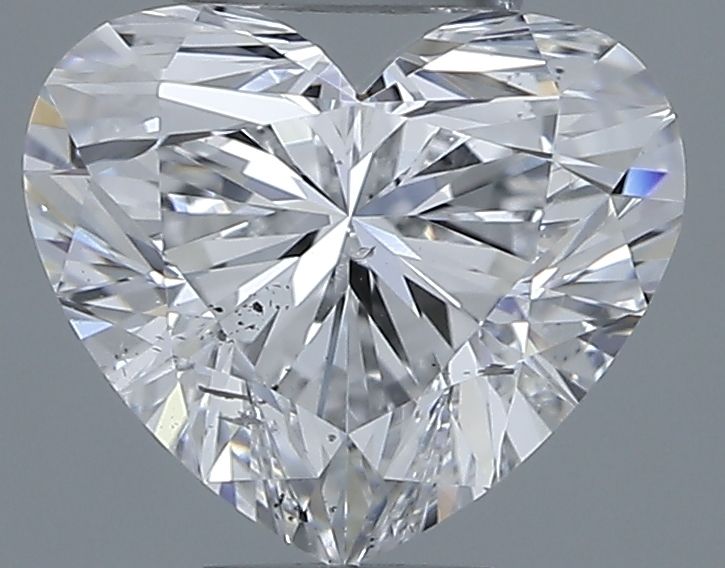 Diamond Natural 1,01Ct D-SI2 Heart - GIA7546040707