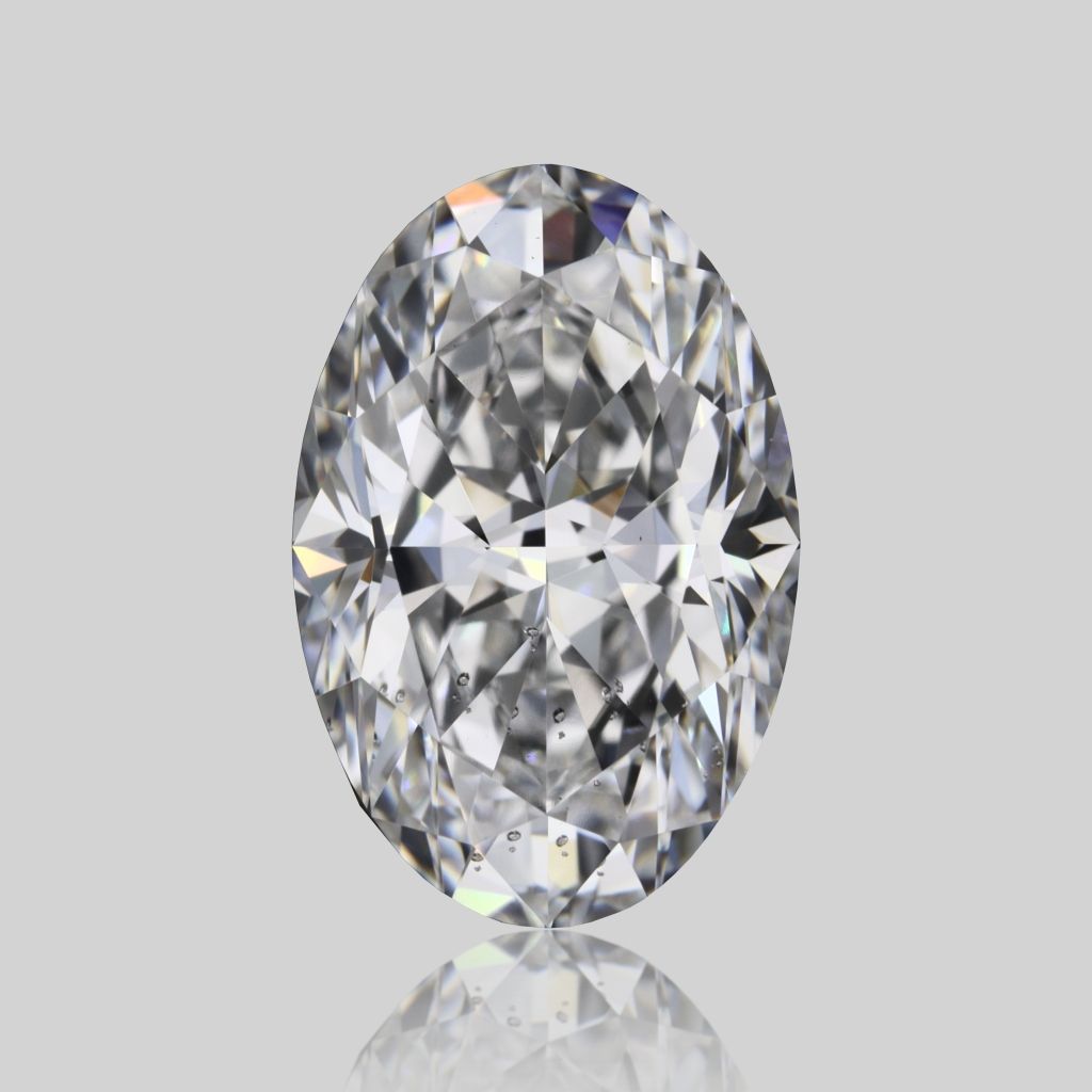 Diamond Natural 1,52Ct D-SI2 Oval - GIA7543817283