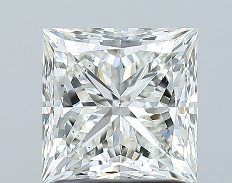 Diamond Natural 1,52Ct I-SI1 Princess - GIA7548830716