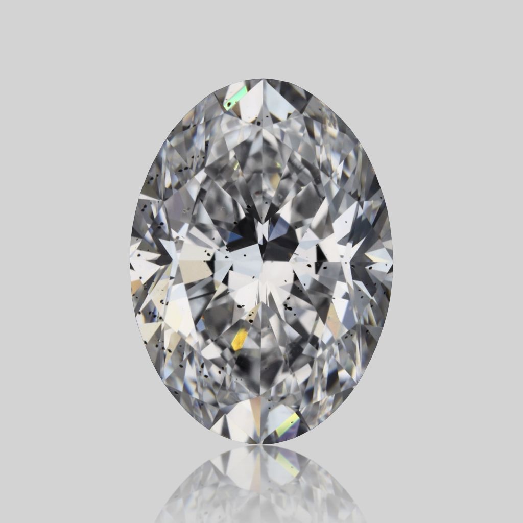 Diamond Natural 1,71Ct D-SI2 Oval - GIA6532680340