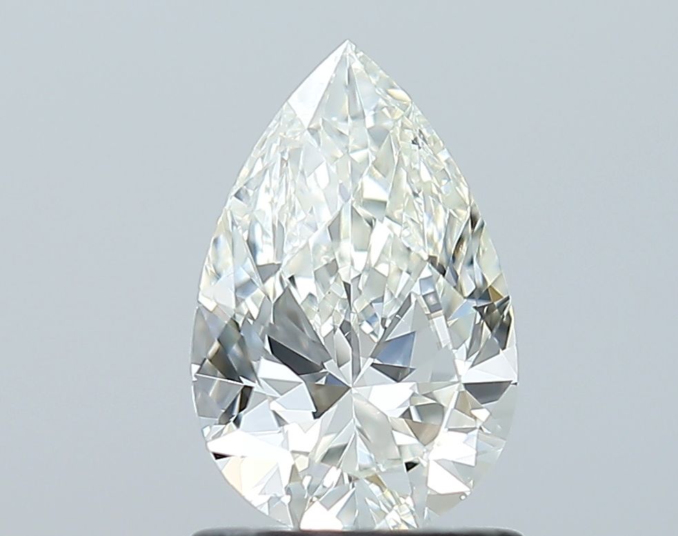 Diamond Natural 1,01Ct H-VS2 Pear - HRD260000040382