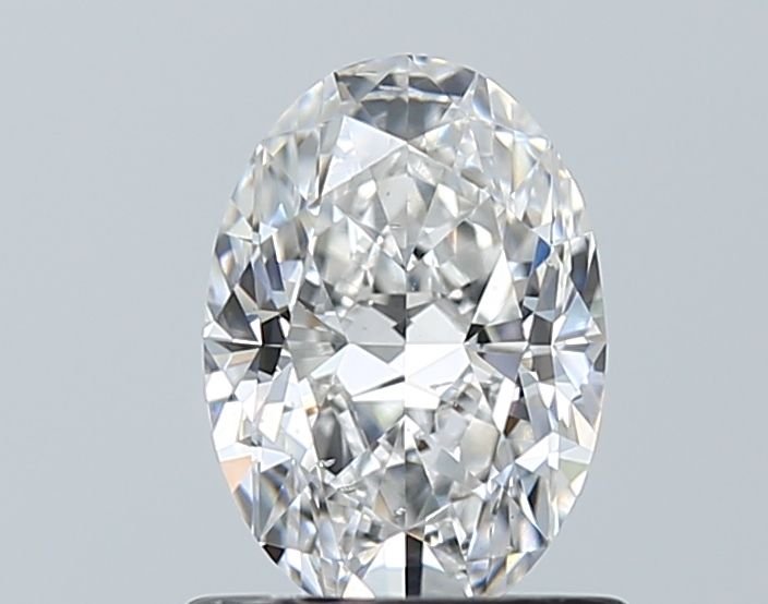 Diamond Natural 0,9Ct F-SI1 Oval - GIA5543760551
