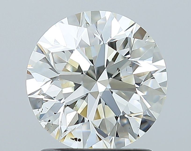 Diamond Natural 1,5Ct J-SI1 Round - GIA2556007596