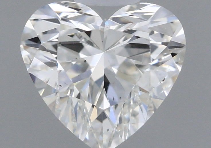 Diamond Natural 0,5Ct I-SI1 Heart - GIA5533596154