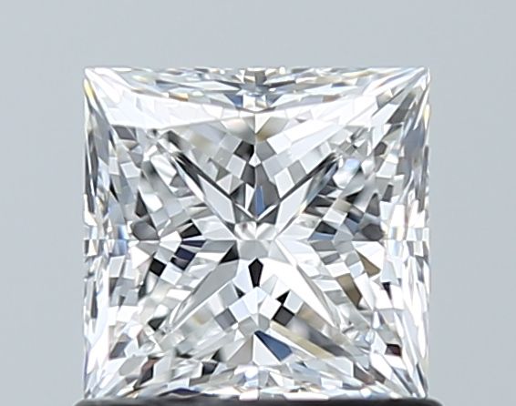 Diamond Natural 1,01Ct E-SI1 Princess - GIA6541944760