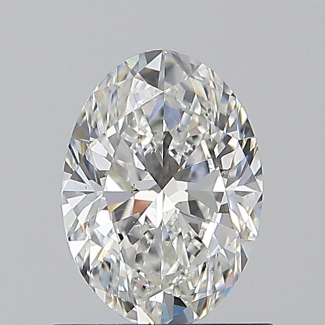 Diamond Natural 0,9Ct F-SI1 Oval - GIA7546200493