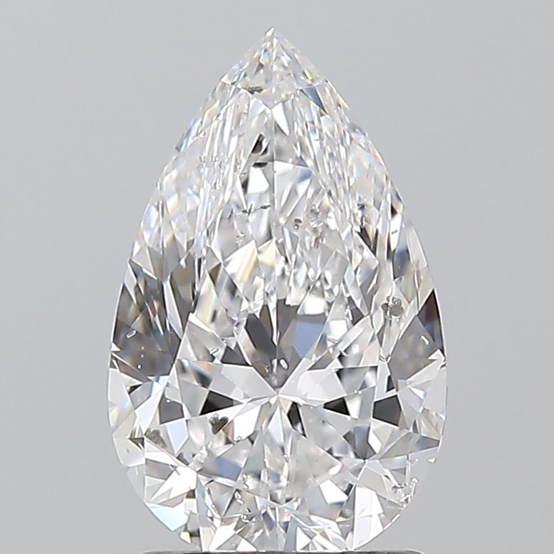 Diamond Natural 1,5Ct D-SI2 Pear - GIA7548088628