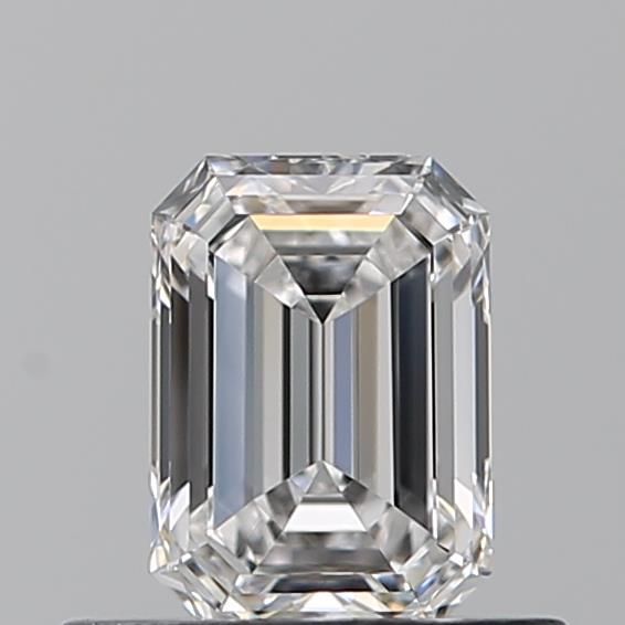 Diamond Natural 0,51Ct E-VVS1 Emerald - GIA1553156393