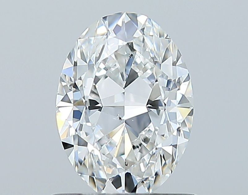 Diamond Natural 0,9Ct F-SI1 Oval - GIA6545772038