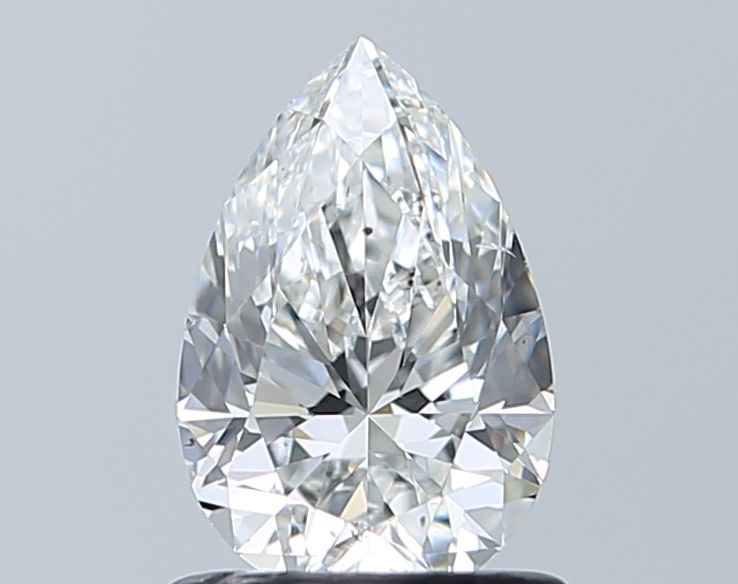 Diamond Natural 0,9Ct F-SI1 Pear - GIA6542773546