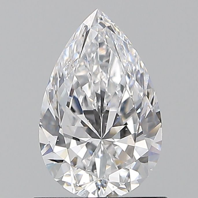 Diamond Natural 0,9Ct D-SI2 Pear - GIA1535262195
