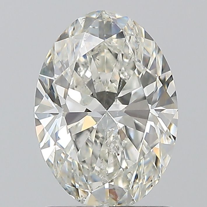 Diamond Natural 1,22Ct I-SI2 Oval - GIA5523430436
