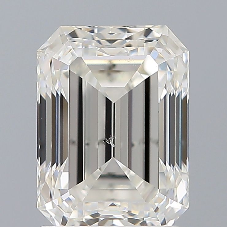 Diamond Natural 1,7Ct G-SI1 Emerald - GIA7402570582