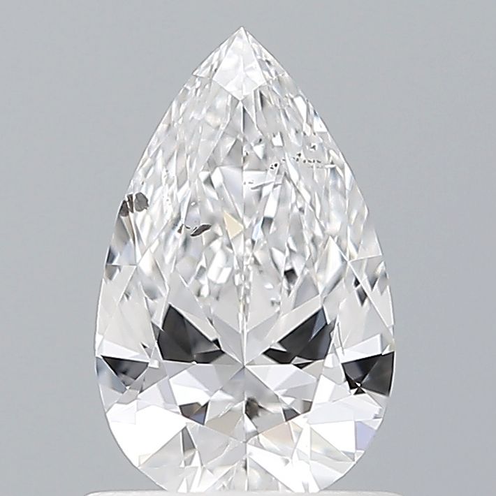 Diamond Natural 0,71Ct D-SI2 Pear - GIA7501580080