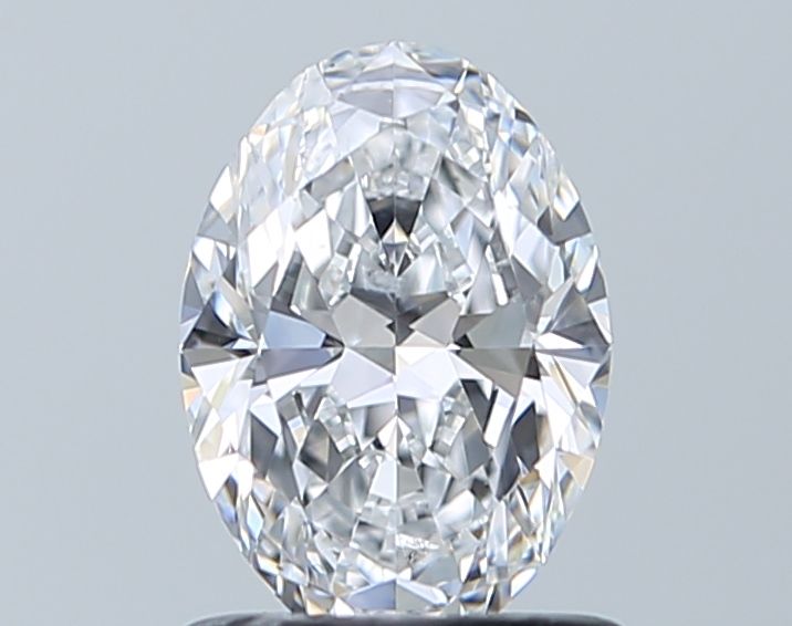Diamond Natural 0,9Ct D-SI1 Oval - GIA5232823549