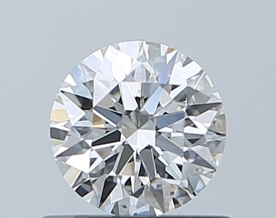 Diamond Natural 0,5Ct G-SI1 Round - GIA6531761217