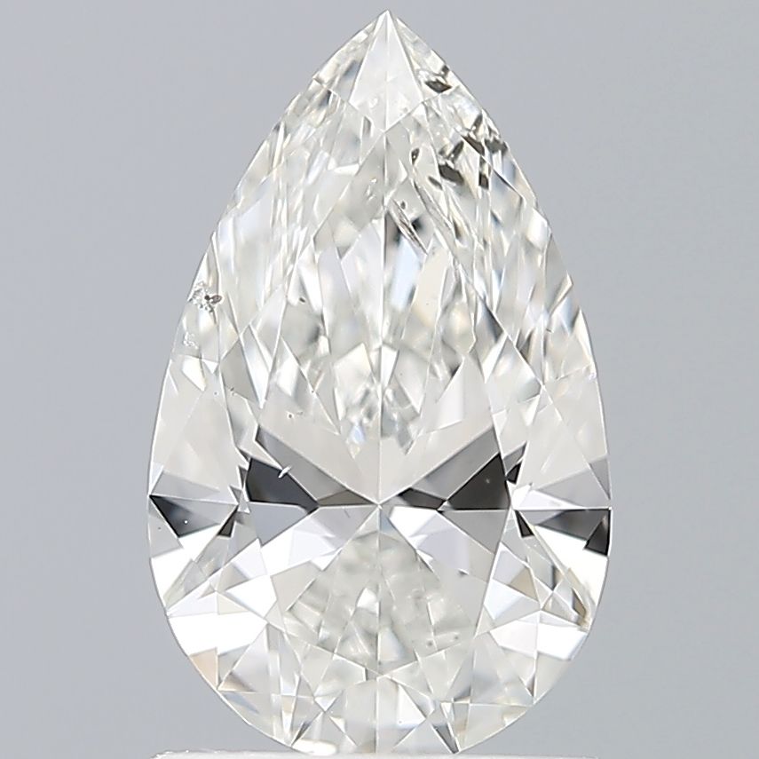 Diamond Natural 1Ct H-SI2 Pear - GIA1545241136