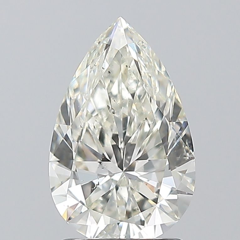 Diamond Natural 1,5Ct J-SI1 Pear - GIA7541908135