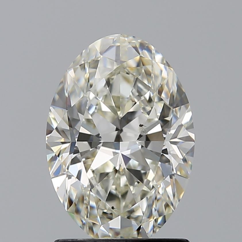 Diamond Natural 1,53Ct K-SI2 Oval - GIA7523474700