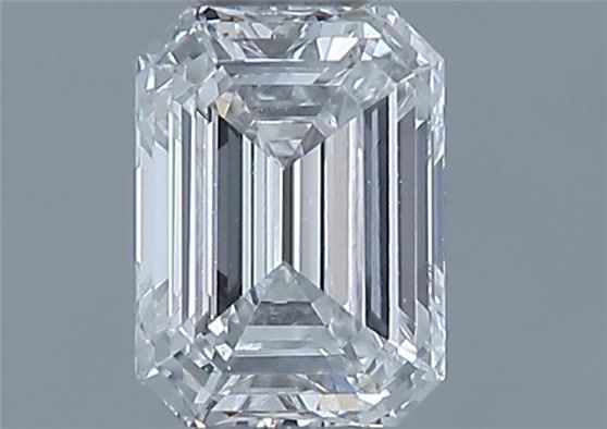 Diamond Natural 0,37Ct F-VVS2 Emerald - GIA5433502853