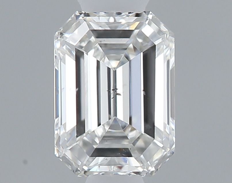Diamond Natural 0,41Ct F-SI1 Emerald - GIA2546550501