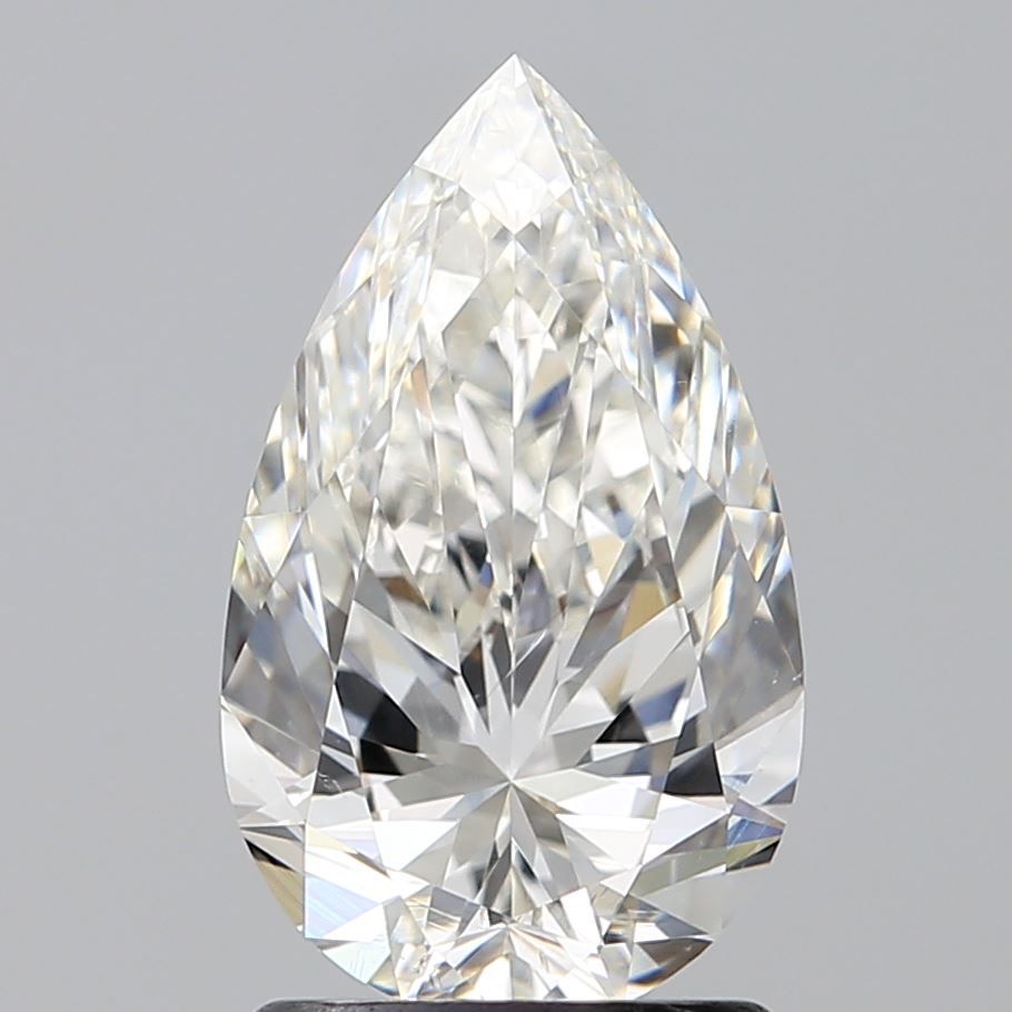 Diamond Natural 1,51Ct G-SI1 Pear - GIA2477738879