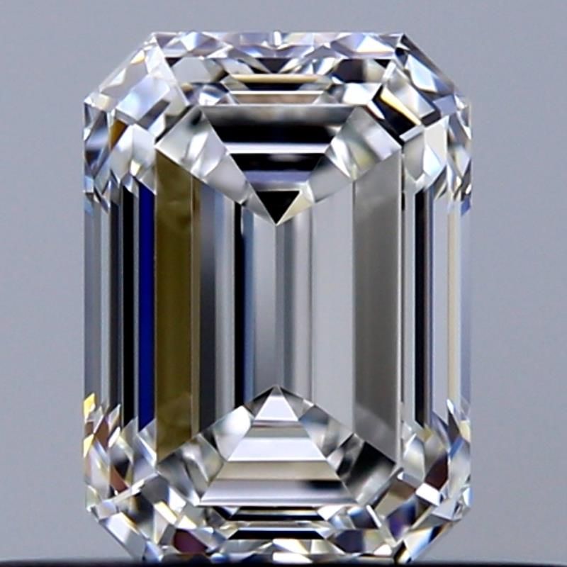 Diamond Natural 0,51Ct F-VVS1 Emerald - GIA6531409212