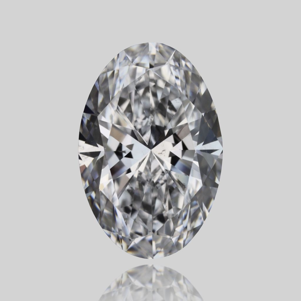 Diamond Natural 0,8Ct D-SI1 Oval - GIA7528660091