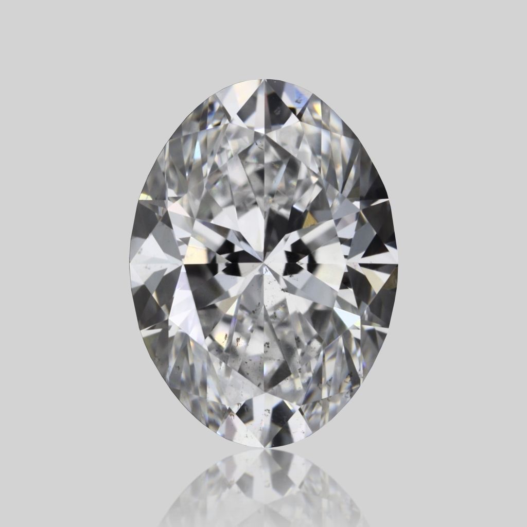 Diamond Natural 0,81Ct D-SI1 Oval - GIA7543952419