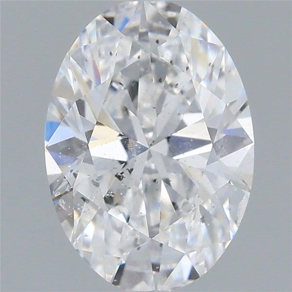 Diamond Natural 0,97Ct D-SI2 Oval - HRD260000080108