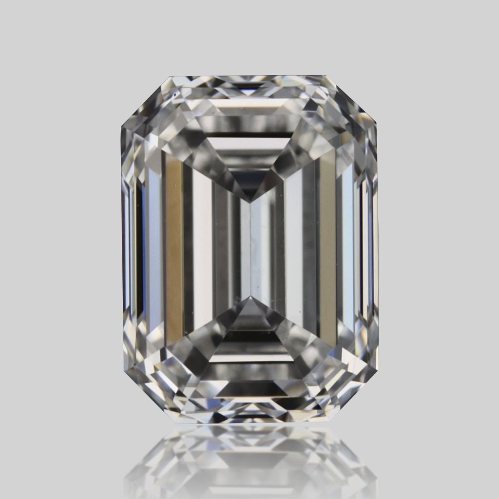 Diamond Natural 0,7Ct F-VVS1 Emerald - GIA3535075523