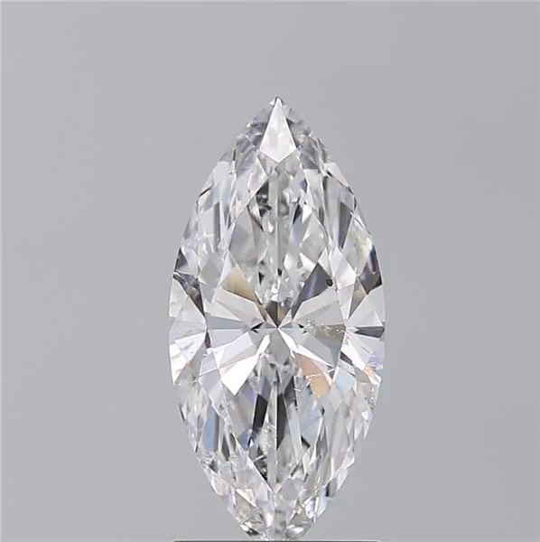 Diamond Natural 1,71Ct D-SI2 Marquise - GIA6542771669