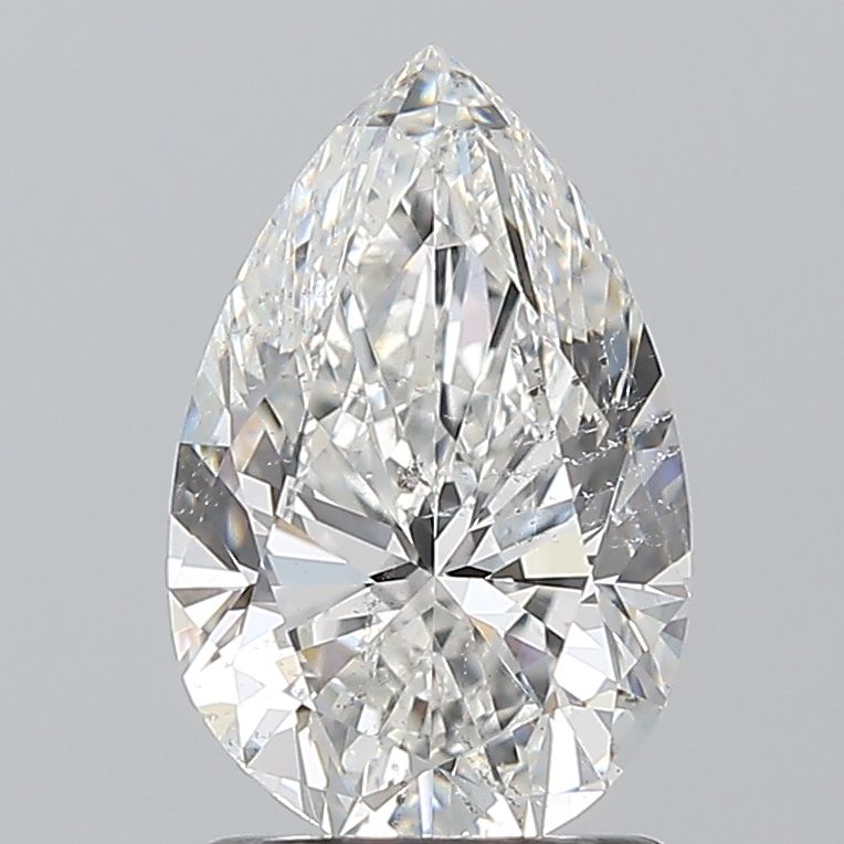 Diamond Natural 1,5Ct G-SI2 Pear - GIA2546347980