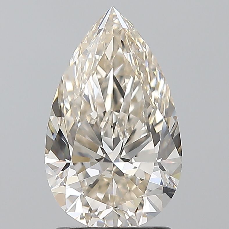 Diamond Natural 1,74Ct J-IF Pear - HRD250000273709