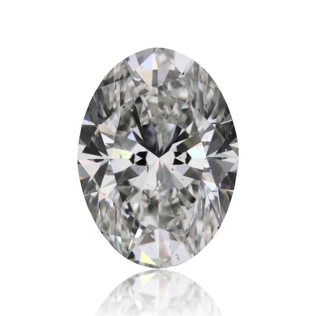 Diamond Natural 0,7Ct G-SI1 Oval - GIA7542144121