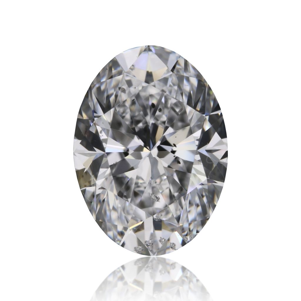 Diamond Natural 0,9Ct D-SI2 Oval - GIA1538777885
