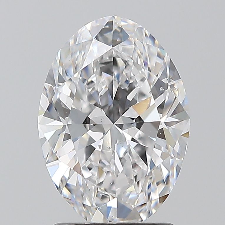 Diamond Natural 1,7Ct D-SI1 Oval - GIA5546317053