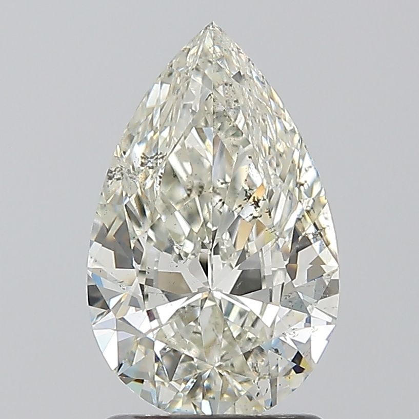 Diamond Natural 1,5Ct K-SI2 Pear - GIA6532574799