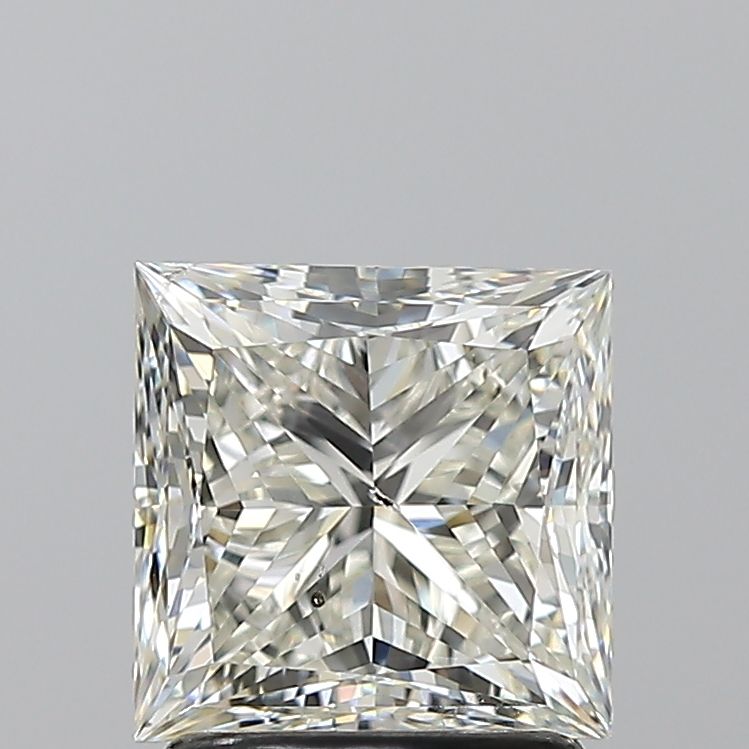 Diamond Natural 2Ct K-SI2 Princess - GIA2546839559