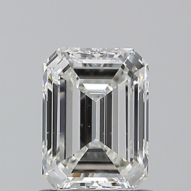 Diamond Natural 0,9Ct F-VS2 Emerald - GIA5543898792