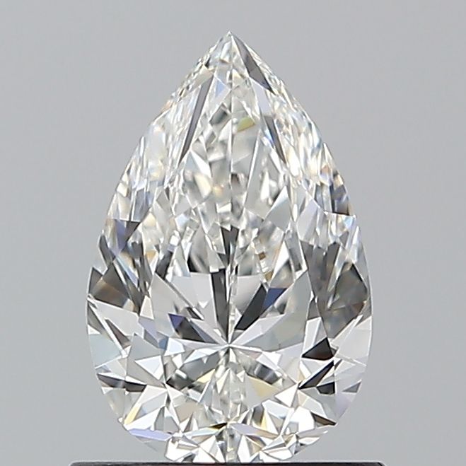 Diamond Natural 0,9Ct F-VS1 Pear - GIA6542690007