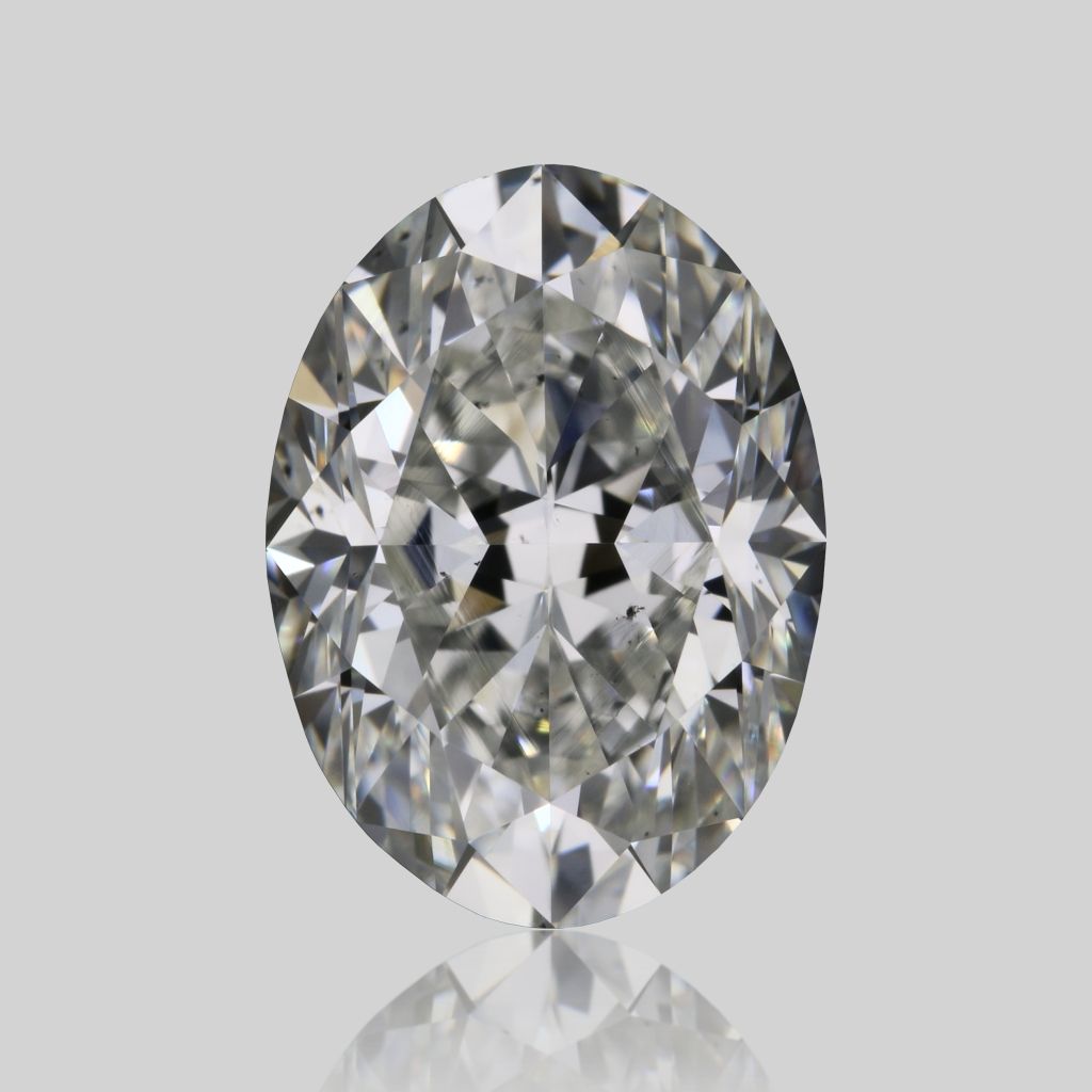 Diamond Natural 1,71Ct H-SI1 Oval - GIA1545324608