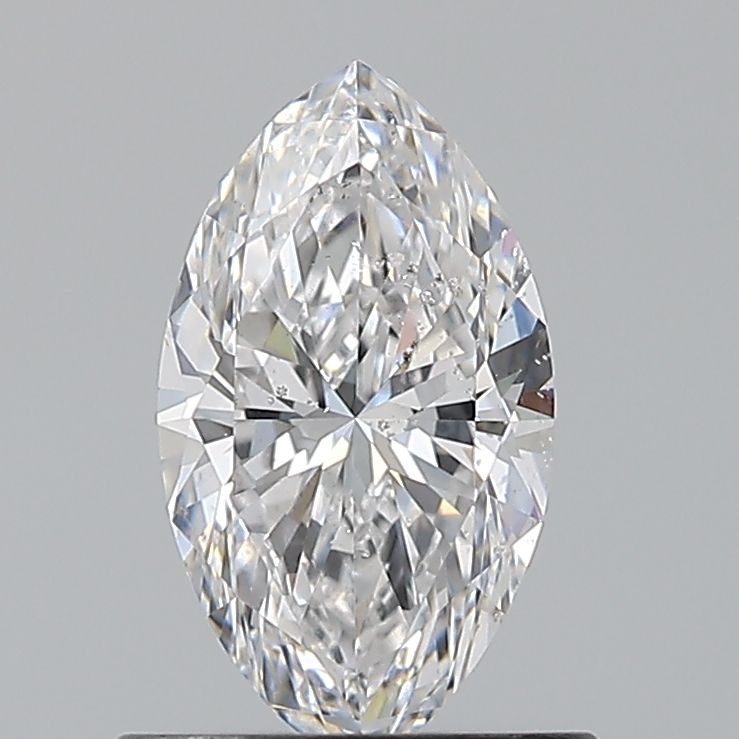 Diamond Natural 0,8Ct D-SI2 Marquise - GIA7543585759
