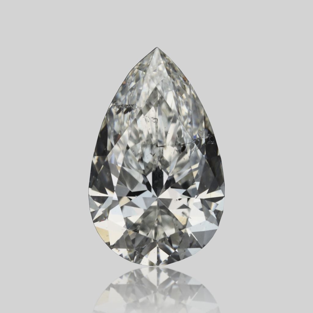 Diamond Natural 0,49Ct G-SI2 Pear - GIA7548272900