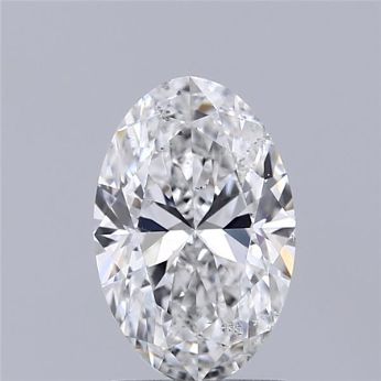 Diamond Natural 1,51Ct F-SI2 Oval - GIA6515336886