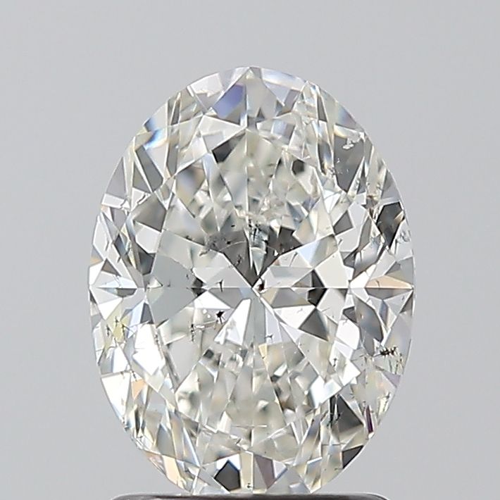 Diamond Natural 1,5Ct H-SI2 Oval - GIA7553015814